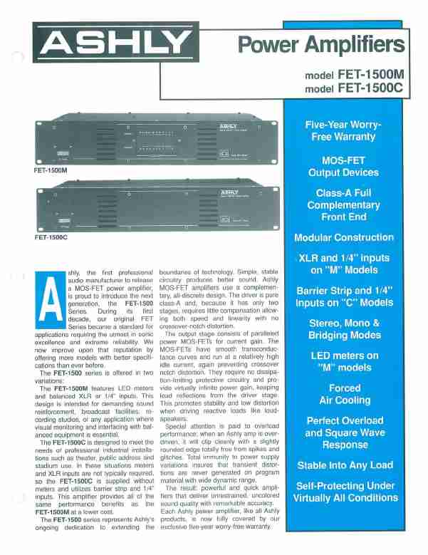 Ashly Stereo Amplifier FET-1500C-page_pdf